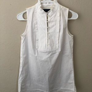 J. Crew White/Cream Blouse